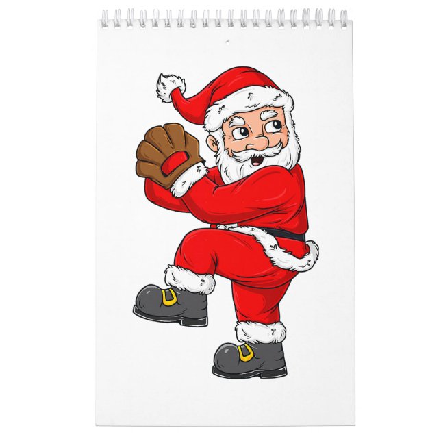 Calendrier Noël Père Noël Capteur de baseball Garçons Filles (Protection)