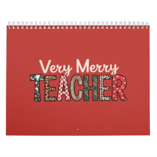 Calendrier Noël Très Joyeux Professeur Léopard Arbre