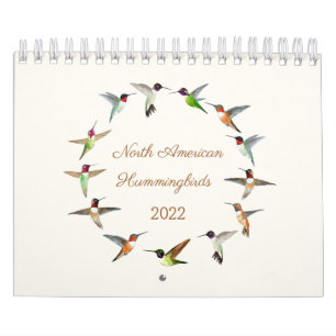 Calendrier nord-américain des colibris