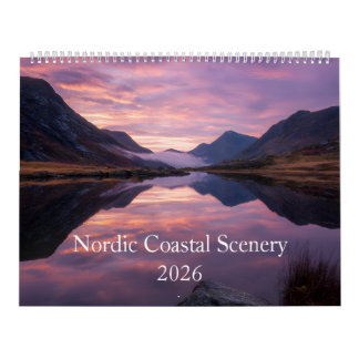Calendrier Nordic Coastal Scenery