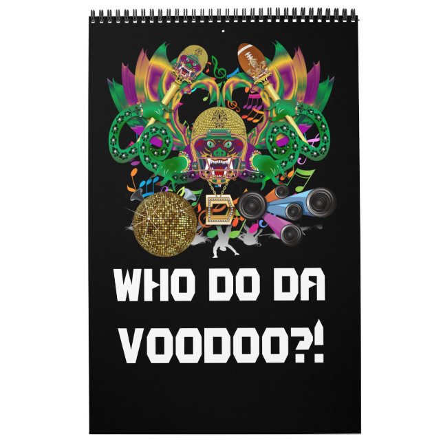 Calendrier Notes de vue Mardi Gras et Football s'il vous plaî (Protection)