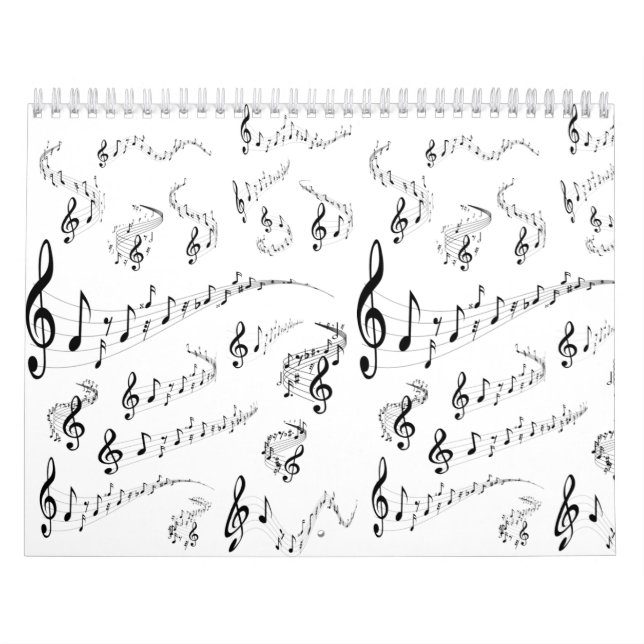 Calendrier notes musicales (Protection)