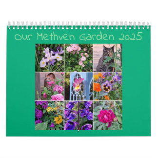 Calendrier Notre Méthven Garden 2025