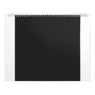 Calendrier Nouveau Personnalisé une photo en noir et blanc d'