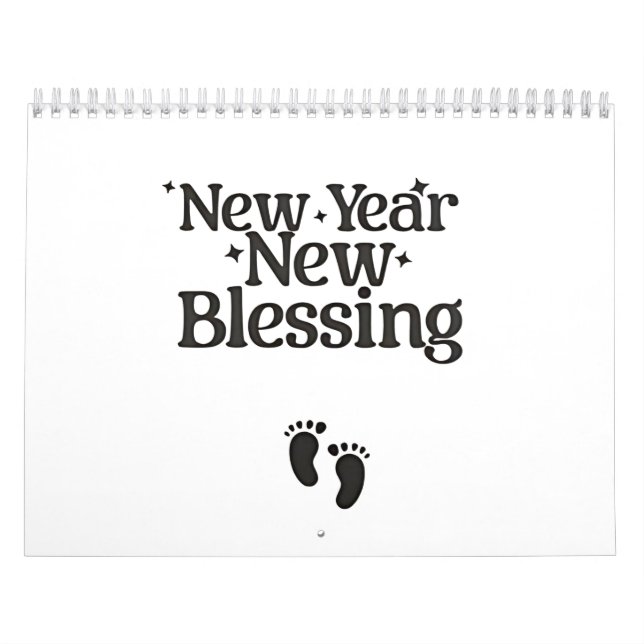 Calendrier Nouvel An Bénédiction Nouvel An Mère Enceinte (Protection)