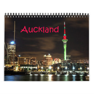 Calendrier Nouvelle-Zélande - Auckland -
