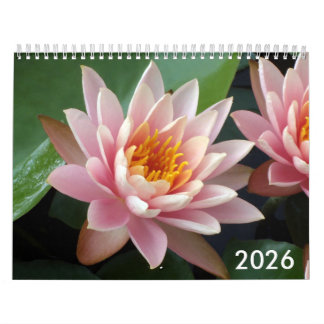 Calendrier Nymphéas 2026