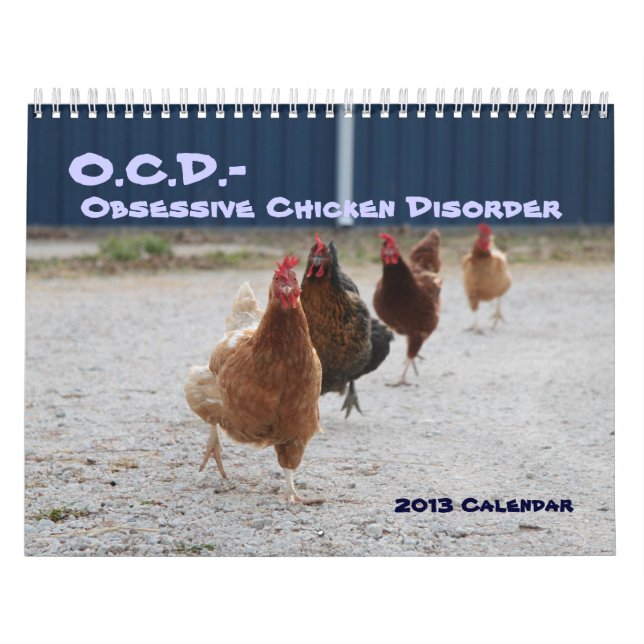 Calendrier obsédant de désordre de poulet (Protection)