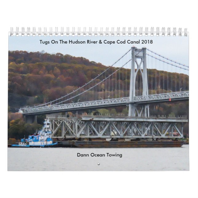 Calendrier Océan de Dann remorquant 2018 (Protection)