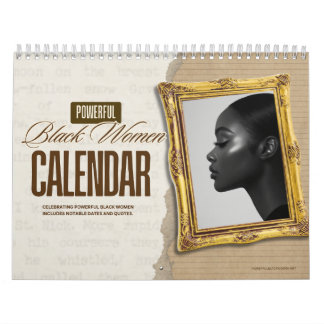 Calendrier Official 2026 Powerful Black Women Calendar