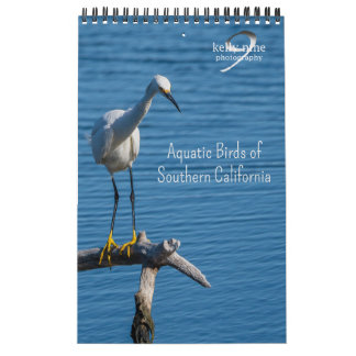 Calendrier Oiseaux aquatiques de Californie du Sud par Kelly 