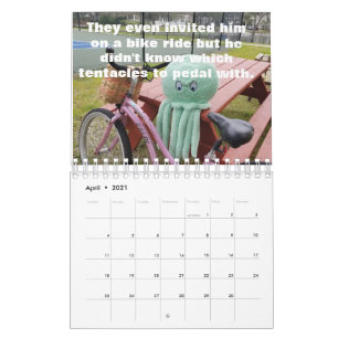 Calendrier Ollie l'Octopus