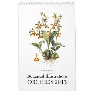 Calendrier Orchidées 2015