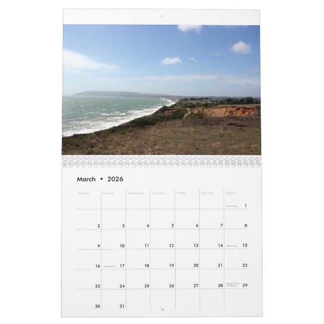 Calendrier Oui s'il vous plaît 2021 2 pages MoyenCalendrier,  (Mar 2026)