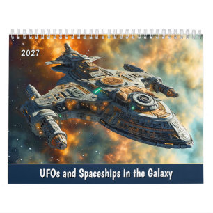 Calendrier OVNIs et vaisseaux spatiaux dans la galaxie
