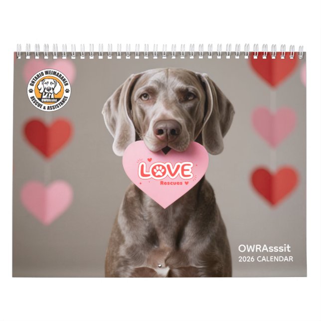 Calendrier OWRAssist Love Rescues (Protection)