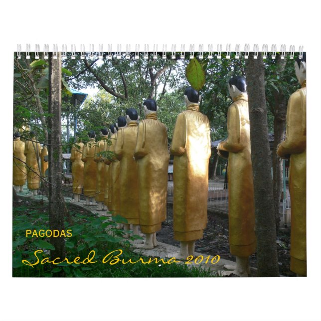 Calendrier Pagode : Birmanie sacrée (Protection)