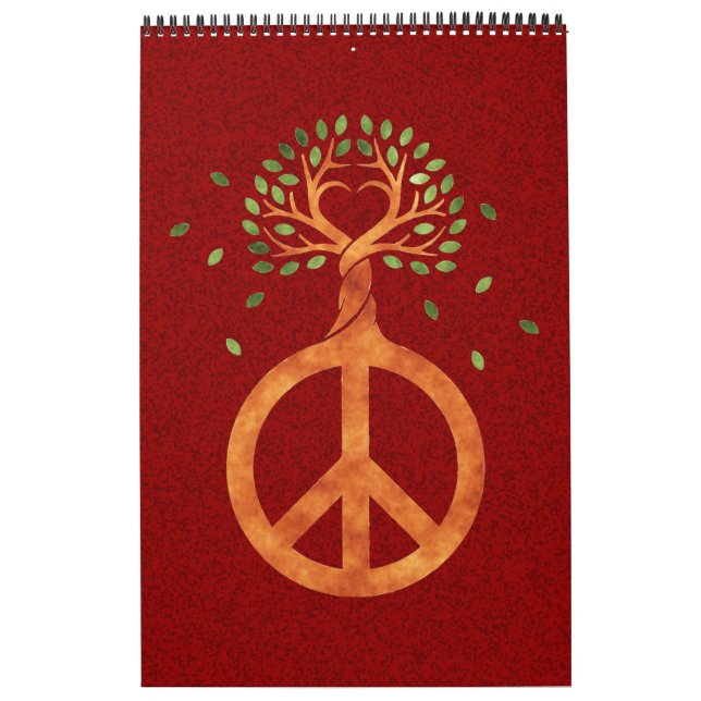 Calendrier Paix Pour Les Arbres - Coeur D'Énergie Fleurie 1 (Protection)