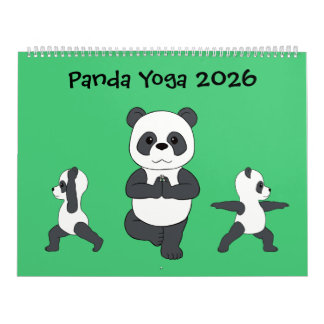Calendrier Panda Yoga Calendar