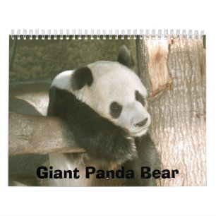 Calendrier PandaM016, ours panda géant
