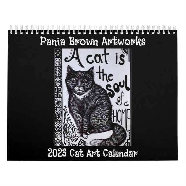 Calendrier Pania Brown Artworks 2023 (Protection)