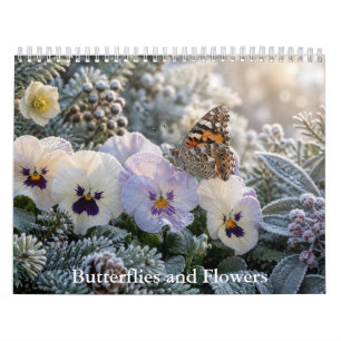 Calendrier Papillons et Fleurs