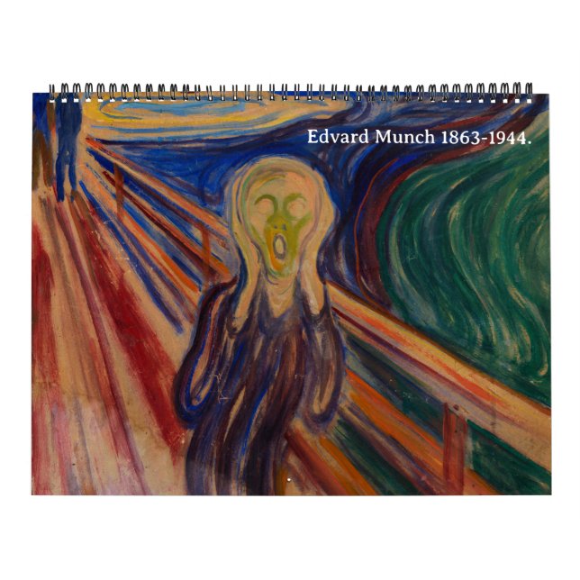 Calendrier par Edvard Munch. (Protection)