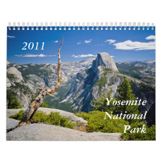 Calendrier Parc national 2011 de Yosemite