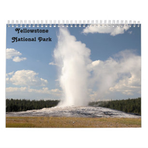 Calendrier Parc national de Yellowstone
