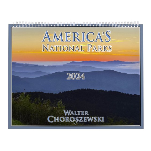 Calendrier PARCS NATIONAUX AMÉRICAINS 2024 - CHOROSZEWSKI Lar (Protection)