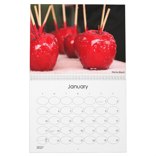 Calendrier Paris-émoi 2012 Calendar (Jan 2027)
