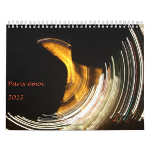 Calendrier Paris-émoi 2012 Calendar