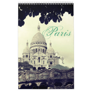 Calendrier Paris Photography Montmartre Sacré-Coeur Fotokunst
