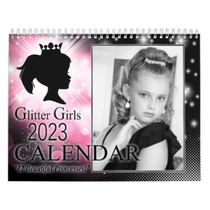 Calendrier parties scintillant Girls 2023