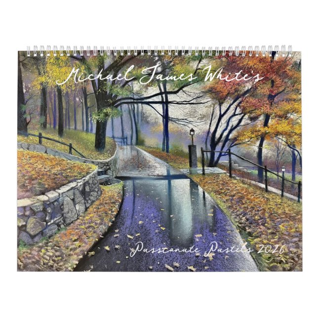 Calendrier Pastels Passionnés de Michael White 202 (Protection)