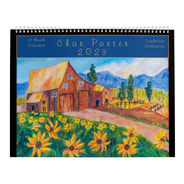 Calendrier - Paysage des beaux-arts 2023 (Protection)