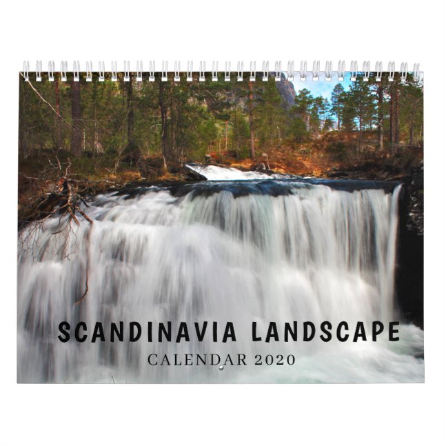 Calendrier Paysage scandinave (Protection)