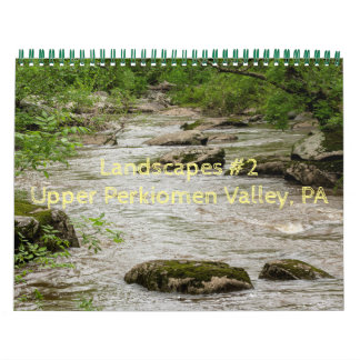 Calendrier Paysages #2 Perkiomen Valley PA