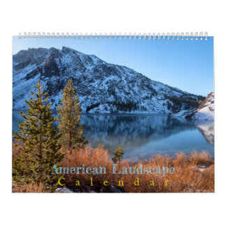 Calendrier Paysages américains