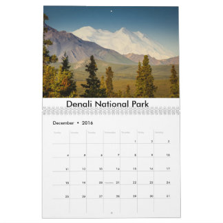 Calendrier Paysages de parc national