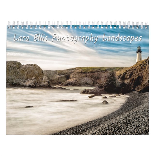 Calendrier Paysages de photographie de Lara Ellis (Protection)