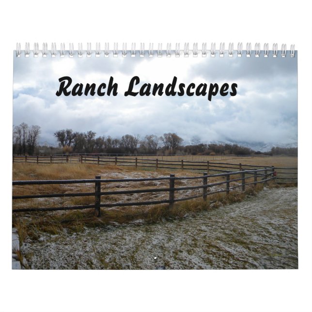 Calendrier Paysages du ranch (Protection)