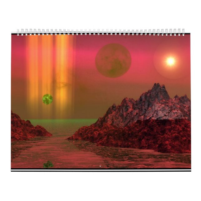 Calendrier Paysages Imaginaires (Protection)