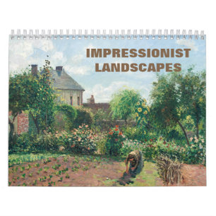 Calendrier Paysages impressionnistes - Peintures chefs-d'oeuv