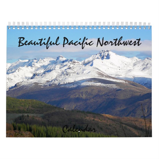 Calendrier Paysages magnifiques du Pacifique Nord-Ouest (Protection)