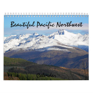 Calendrier Paysages magnifiques du Pacifique Nord-Ouest