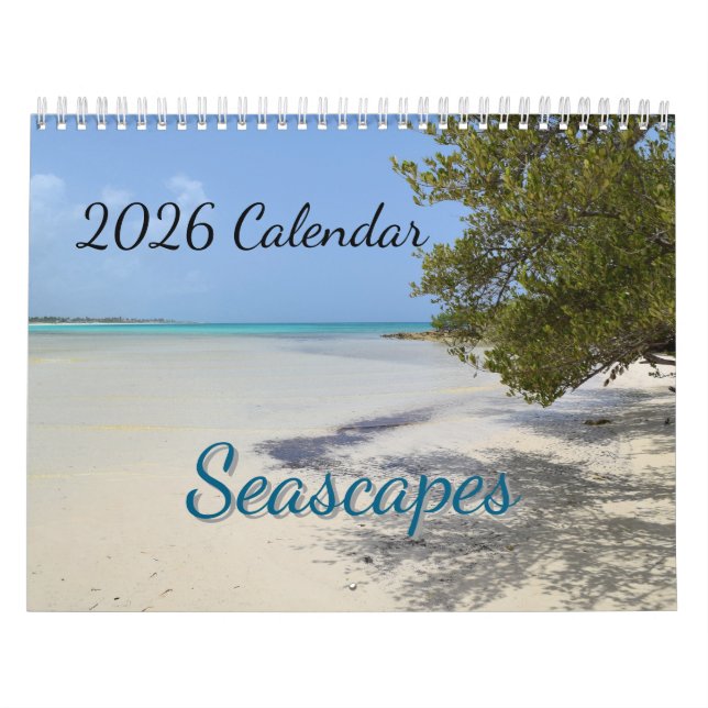 Calendrier Paysages marins Océan Mer Tropical (Protection)
