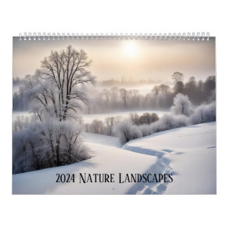 Calendrier Paysages naturels 2024