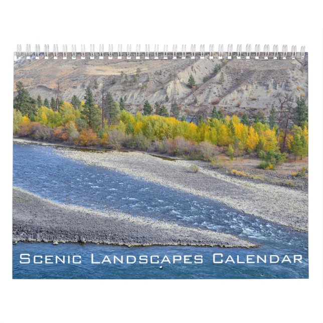 Calendrier Paysages pittoresques de l'Amérique du Nord (Protection)