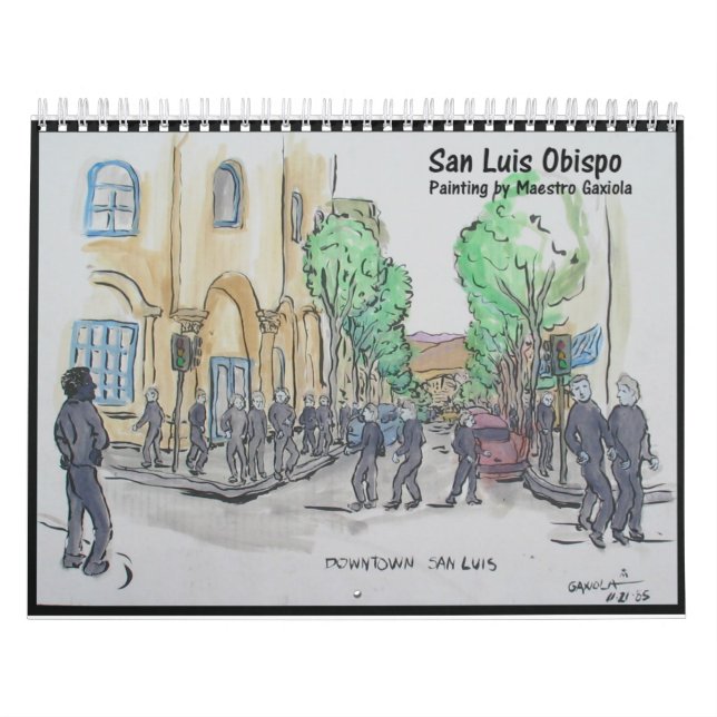 Calendrier Peinture de San Luis Obispo (Protection)
